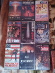 Vhs filmovi kazete,4 eura komad.