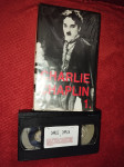 Vhs kaseta film Charlie Chaplin za 6 eura.