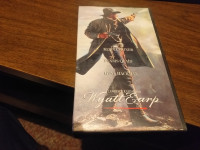 VHS WYATT EARP KEVIN COSTNER GENE HACKMAN