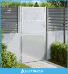 Vrtna vrata 100 x 200 cm od nehrđajućeg čelika - NOVO