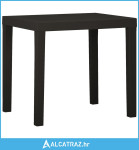 Vrtni stol antracit 79 x 65 x 72 cm plastični - NOVO