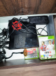 Xbox 360 Slim 250GB, 1 wireless controller i nešto igrica