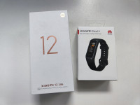 Xiaomi 12 Lite 128 GB crni i Huawei Band 4 (NOVO, NEKORIŠTENO)