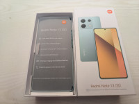 Xiaomi redmi note 13 5g 256/8gb novo