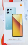 XIAOMI REDMI NOTE 13 5G BLACK 8/256GB NOVO MASKICA + PUNJAČ