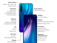 Xiaomi Redmi Note 8T, 4GB/64GB, Starscape Blue