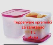 Tupperware spremnici za zamrzivač i hladnjak  2x1 L