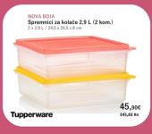 Tupperware spremnik za kolače