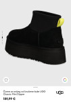 UGG classic mini dipper čizme- nošene jednom!