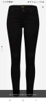 Nove Lee Scarlett skinny crne ženske traperice W27 L31