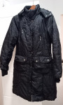 Zimska crna ženska jakna