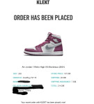 Nike Air Jordan 1 Retro High Bordeaux