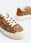 Tory Burch T Monogram Ladybug Sneaker Logo Jacquard