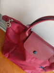 longchamp original torba S club bordo