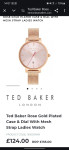 TED BAKER ženski sat