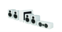 Q Acoustics 5.1 set zvučnika, bijele boje