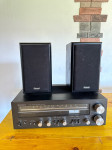 Technics SA-300K stereo reciever sa zvucnicima Magnat