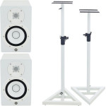 Yamaha HS7 White Studijski Monitori - Set sa Stalcima