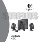 Zvučnici Logitech X210 Art.No. P2040