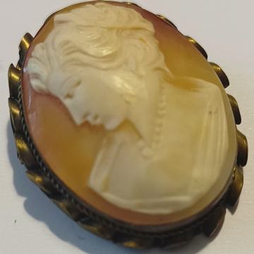 antique cameo privjesak / broš