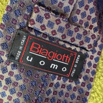 Kravata Biagiotti Uomo Classic Silver