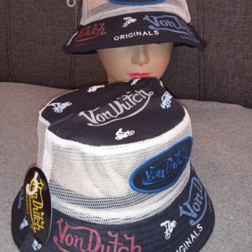 Bucket kapa Von Dutch (tamno plava sa plavim logom)