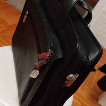 BRAUN BUFFEL BRIEFCASE KOŽNA POSLOVNA TORBA,NOVA *RIJEKA***