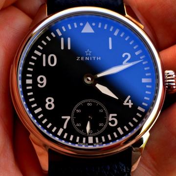 Pilotski Zenith Flieger Marriage navijač, antirefleks staklo