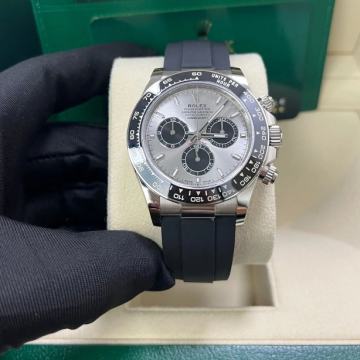 ROLEX DAYTONA SILVER OYSTERFLEX (SOLID SWISS CLON!) ETA cal. 4131 2024