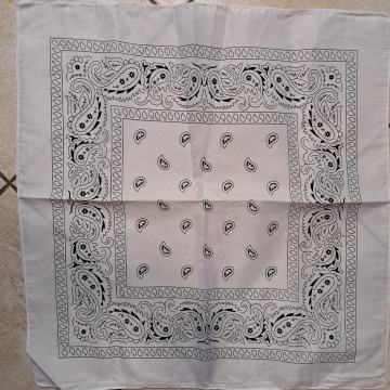 Marama - bandana 100 % pamuk BIJELA