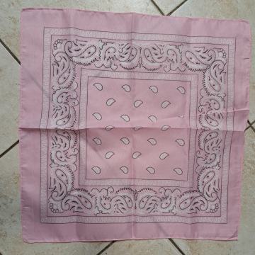 Marama - bandana 100 % pamuk ROZA PINK II