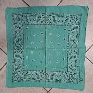 Marama - bandana 100 % pamuk ZELENA