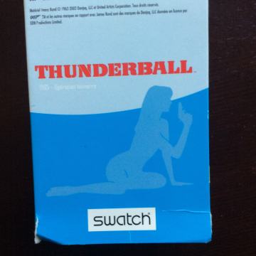 SWATCH - JAMES BOND - THUNDERBALL