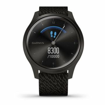 Pametni sat Garmin Vivomove Style, 44mm, Black Pepper Nylon strap