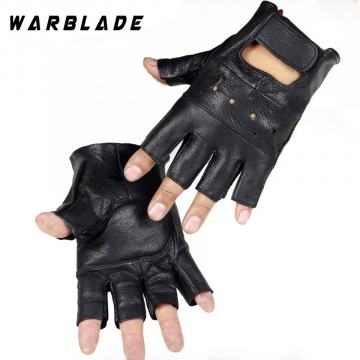 WarBlade - FASION - AUTOMOTO - KOŽNE RUKAVICE - CRNE