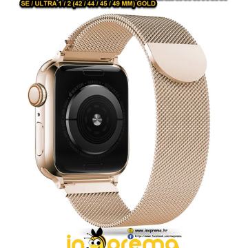 APPLE WATCH REMEN NARUKVICA SAT METALNA 4 5 6 7 8 9 SE ULTRA 44 45 49