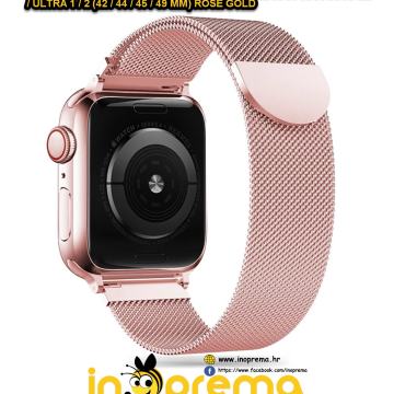 APPLE WATCH REMEN NARUKVICA SAT METALNA 4 5 6 7 8 9 SE ULTRA 44 45 49