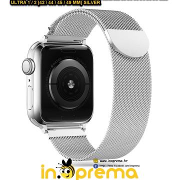 APPLE WATCH REMEN NARUKVICA SAT METALNA 4 5 6 7 8 9 SE ULTRA 44 45 49