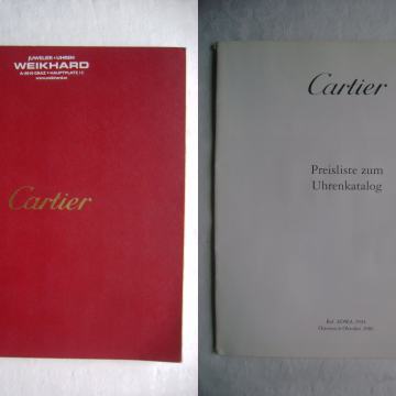 Cartier katalog satova + cjenik - 2006.