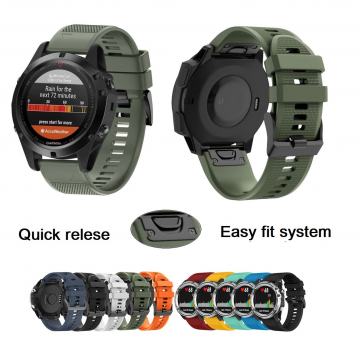 Silikonska narukvica remen sat Garmin Fenix 5S / 6S / 7S Pro Sappphire