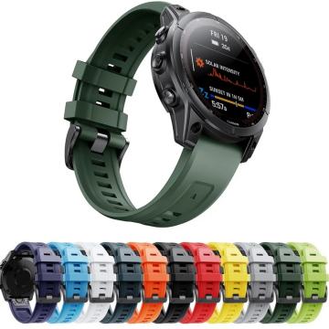 Silikonska narukvica remen sat Garmin Fenix 7x / 6x / 5x Fenix 3 26 mm