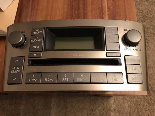 Minidisc player toyota