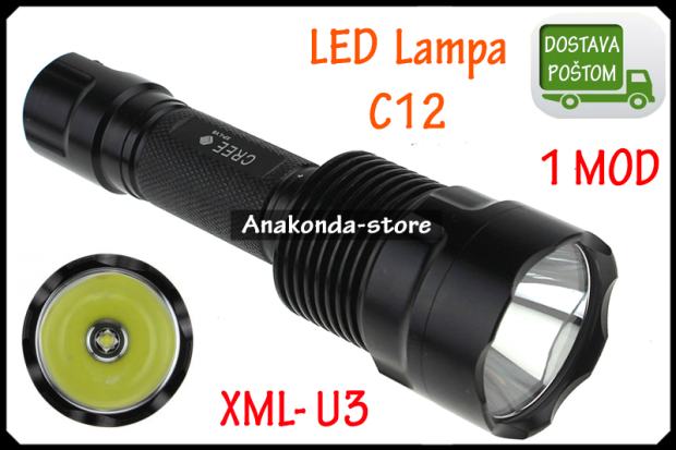 dioda xml-u3 Dioda C12 SET* 1 XML Baterija U3 *Full Lampa MOD