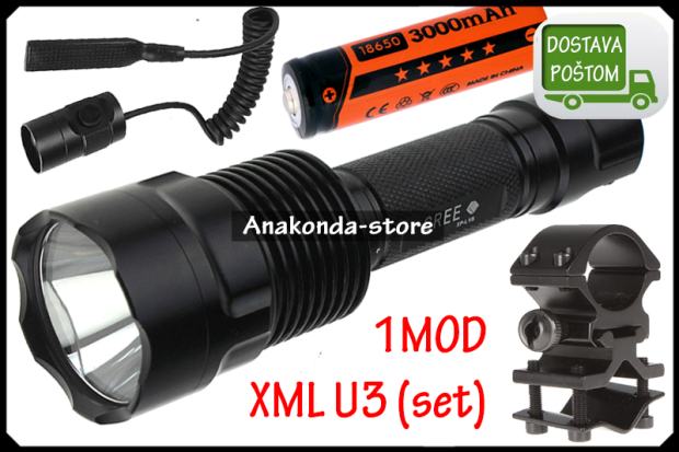 dioda xml-u3 U3 Dioda SET* 1 XML MOD Baterija Lampa *Full C12