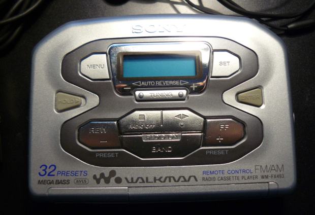 Walkman Sony Wm-fx 493