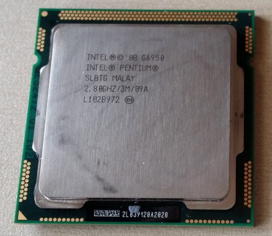 Разгон процессора intel pentium g6950