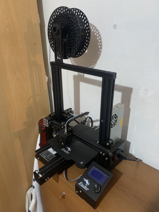 Creality Ender 3 Pro (4 PETG Fill + Silicon Carbon Staklo)