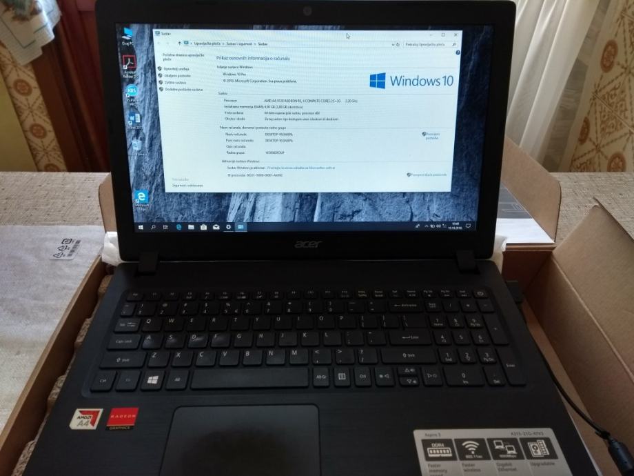 Разгон acer aspire 3 a315 21g