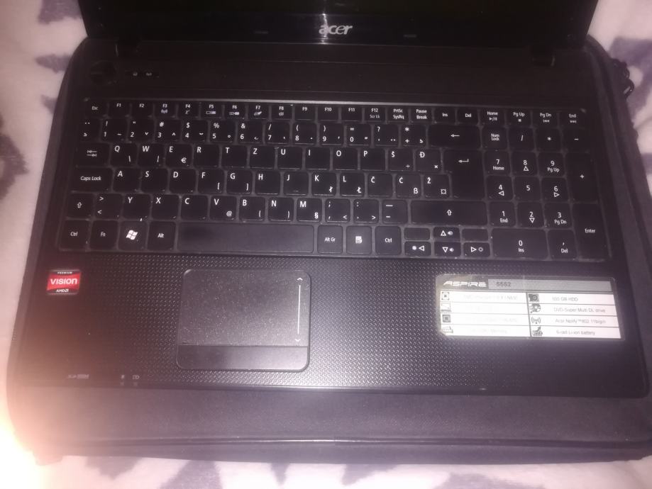 Acer aspire 5552 pew76 не включается