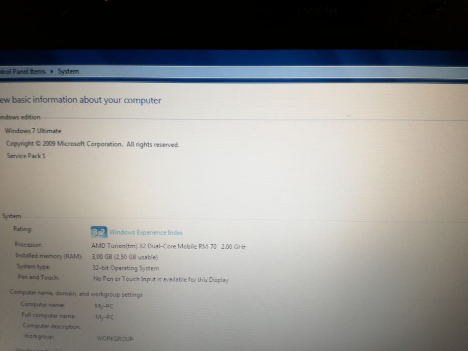 ACER ASPIRE 7530G 17˝ ISPRAVAN